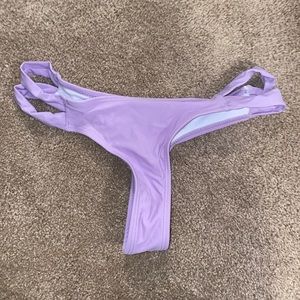 Purple boutine bathing suit bottoms size S